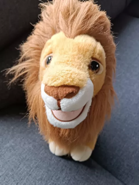 🦁Mattel 1993 Peluche Plush Simba Roi Lion Authentique The Lion King Walt Disney