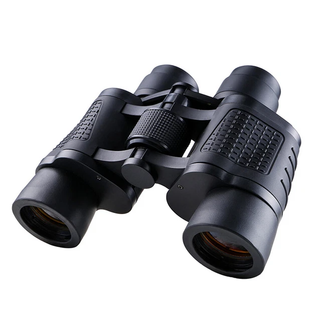 Binoculares 80x80 largo alcance 90000 m HD lentes de vidrio óptico miras nocturnas con poca luz