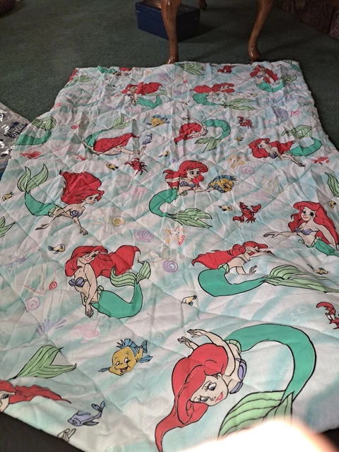 Juego de cama vintage Little Mermaid para niños pequeños