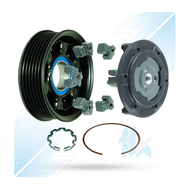 Embrayage Magnétique Pour Compresseur De Climatisation Sanden SD7H15 - Diam. 123/119mm (neuf)