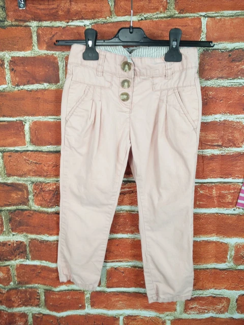 T-Shirt Maniche Lunghe Bambina Età 4-5 Anni Mini Bordo Next Pantaloni 110Cm 3