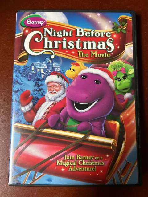 BARNEY: NIGHT BEFORE Christmas - The Movie - DVD By Barney $6.99 - PicClick