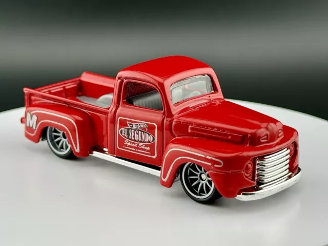 Hot Wheels Factory Bespoke Prototype-Real Riders-Riveted- 1949 Ford F1