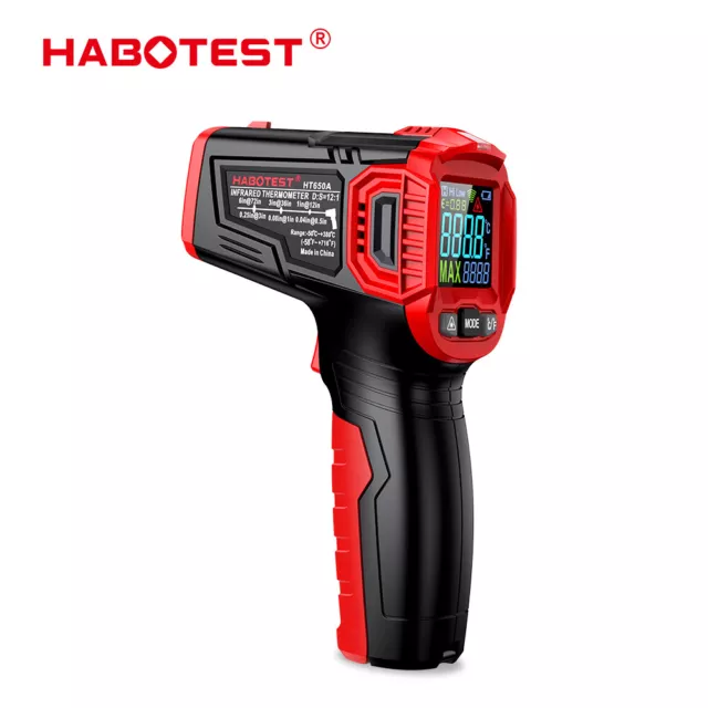 HABOTEST Infrared Thermometer Digital Non-contact Industrial Temperature Tester 2