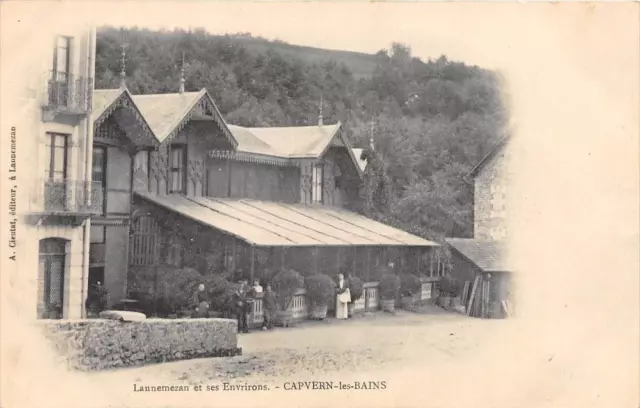 CPA 65 LANNEMEZAN ET SES ENVIRONS CAPVERN LES BAINS (dos non divisé)