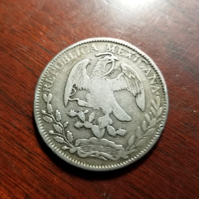 2 Reales 1852 Mexico Coin