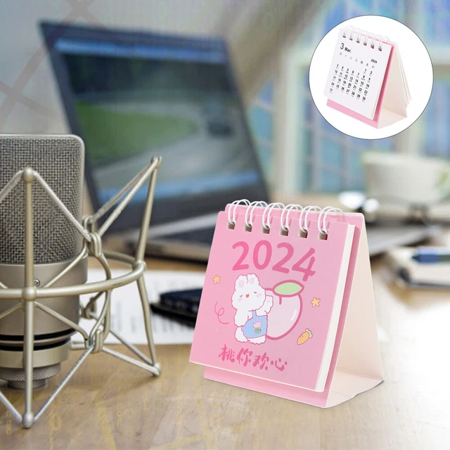 FREE STANDING CALENDAR 2023 2024 Desktop Calendar Desktop Calendar Desk