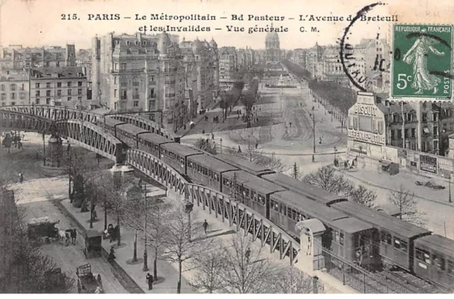 75007 - PARIS - SAN45202 - Le Métropolitain - Bd Pasteur - L'Avenue de Breteui