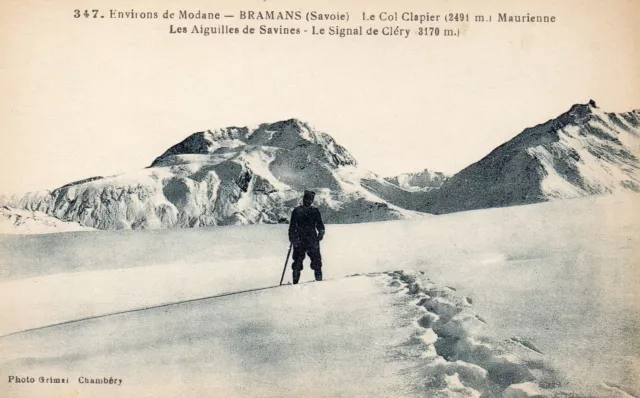 Cpa 347 Environs De Modane Bramans Col Clapier Maurienne Savines Clery Savoie 73