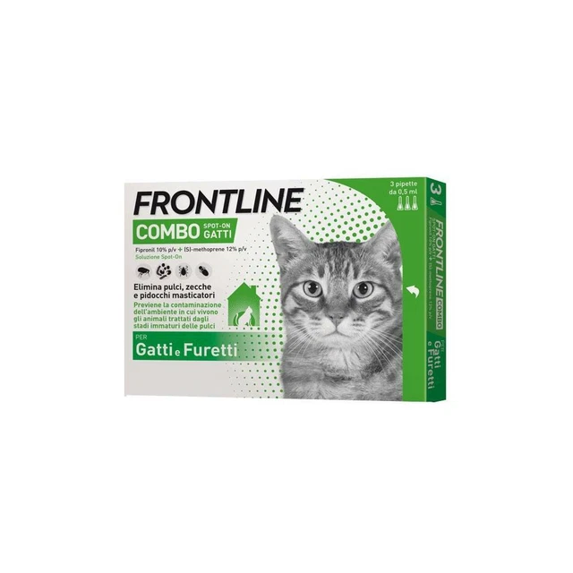 Antiparasitario Combo Gatos Pz 3 FRONTLINE