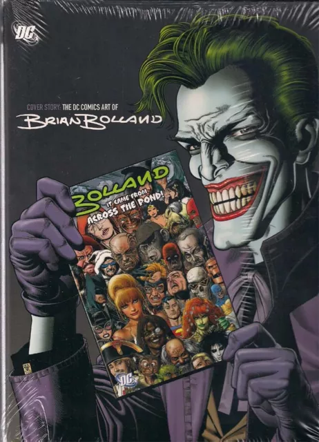 Dc 2011 Comic Covers Story The Art Of Brian Bolland Lg Hardcvr Book Sealed New