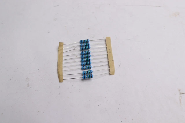 (10-Pk) Metal Film Flameproof Resistor 1/4 W 15 Ohm 2% QW015