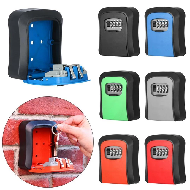 Boîte à clés Boîtes sécurisées Étui de rangement avec serrure Coffres-forts