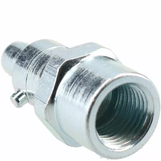 PCL Instant Air Hose Fitting Male Adaptor 1/4" BSP Female Thread AA5106 x 2 2