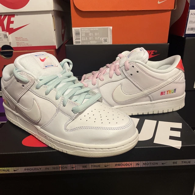 NIKE SB DUNK Low 2022 "Be True" size 10.5 EUR 166,09 PicClick IT