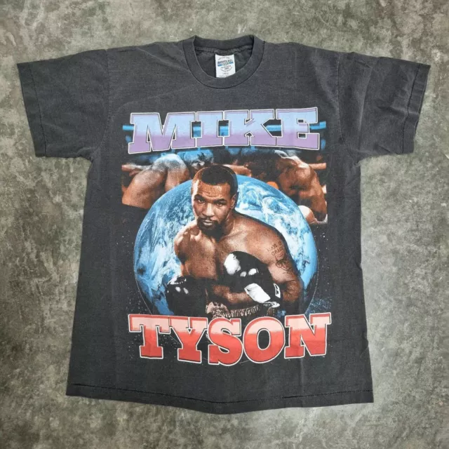 Vintage Mike Tyson Shirt L Boxing Boxer WWE Iron Fist MMA Mayweather McGregor