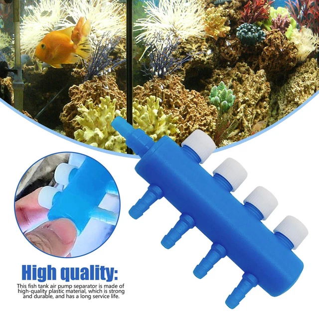 Aquarium Air Tubing Valves Fish Tank Air Pump Splitter Valve