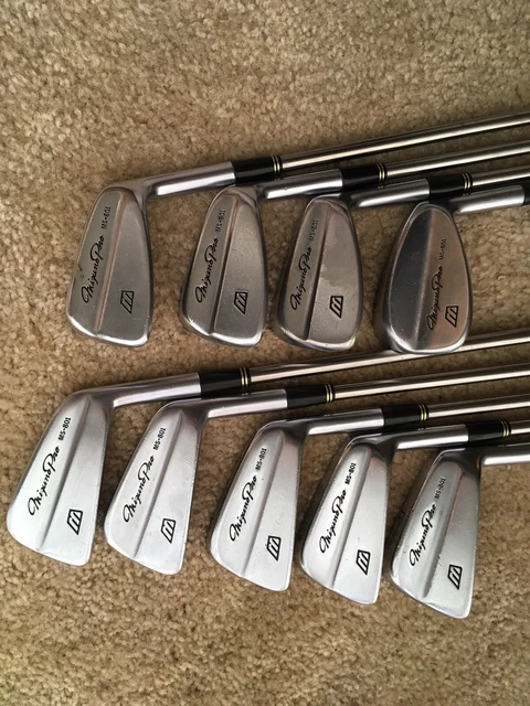 MIZUNO PRO MS-801 Irons 3-PW, SW Regular Flex Titanium Shafts (-1
