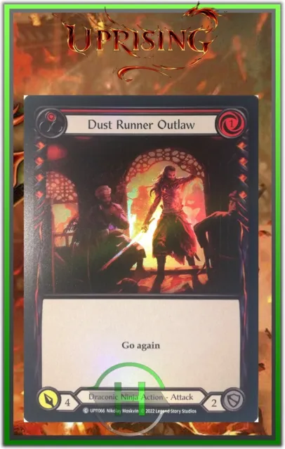 Dust Runner Outlaw Red Rainbow Foil - FAB:Uprising - UPR066 - Carte Anglaise