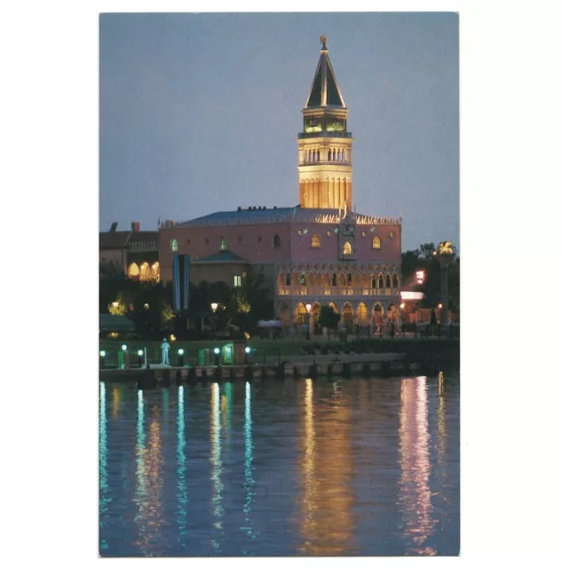 Walt Disney World WDW Epcot ITALY Pavilion Unused Postcard 1982