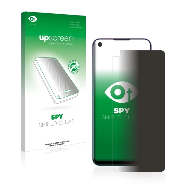 Anti Espion pour Oppo A72 Film de protection confidential Protecteur Ecran