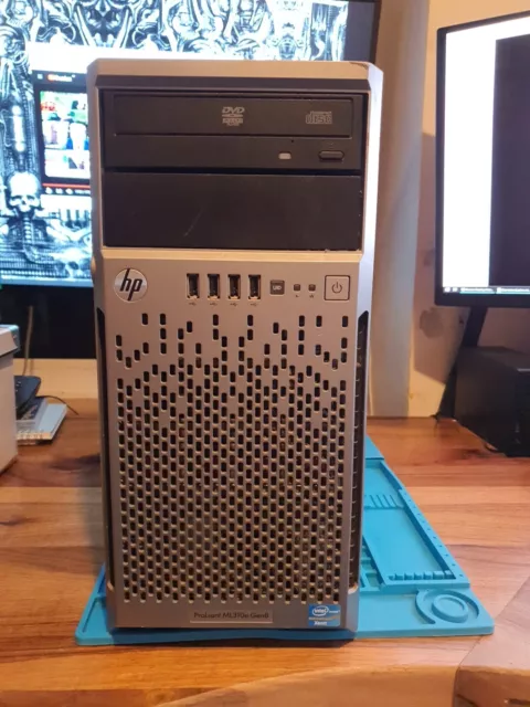 HP Proliant ML310e Gen8 Mini Tower Server  E3-1220 V2 Quad Core 3.1GHZ XEON