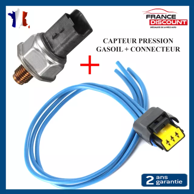 Fiche Capteur pression gasoil compatible 407 307 308 1,6 hdi 1920GW 9658227880