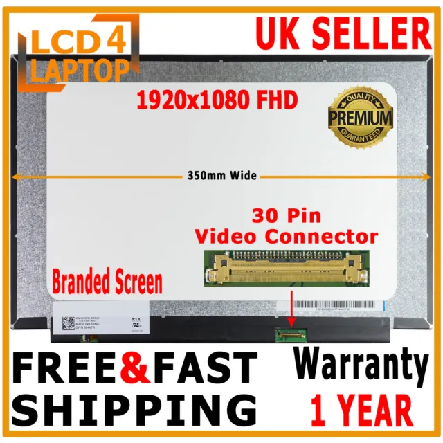 15.6" Laptop Screen For LG Philips LP156WFC(SP)(H1) SPH1 LCD LED FHD IPS DISPLAY