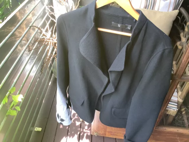 JIL SANDER Uniqlo .+J black jacket size L EUR 40,76 - PicClick IT