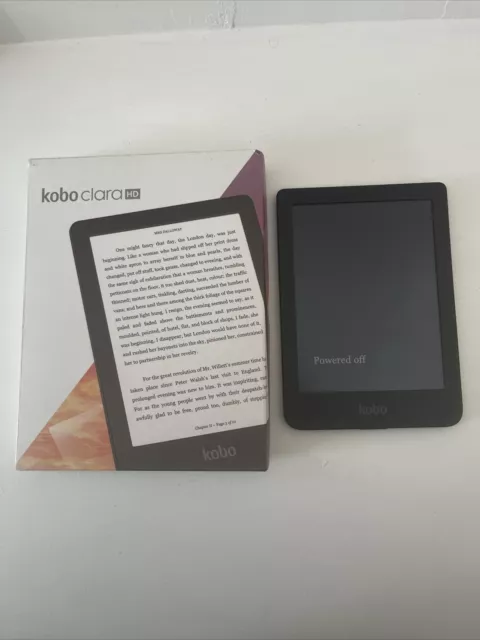 Kobo Clara HD 8 GB eReader 6" Touch Screen Wi-Fi eBook Kobo Clara HD