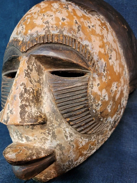Vintage African Ceremonial Mask - Tribal Art