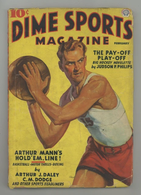 Dime Sports Magazine Pulp Feb 1937 Vol. 4 #2 GD 2.0 Low Grade