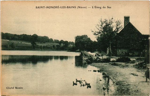 CPA St-HONORÉ-les-BAINS - L Étang du Seu (293123)