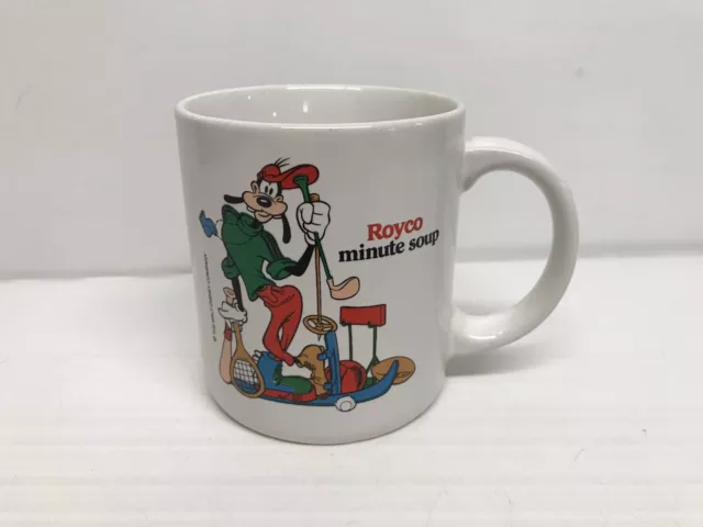 Mug Antique Walt Disney Advertising Royco Minute Soup Dingo Goofy