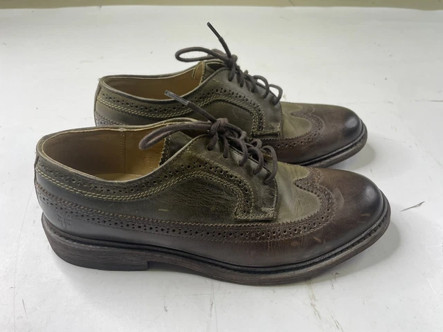FRYE MEN S JAMES Brown Shell Cordovan Leather Boots Size 12 330.00 PicClick