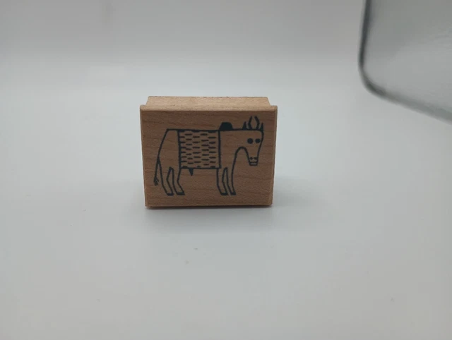 Our Lady Of Rubber Mounted Rubber Stamp Beast Of Bur
