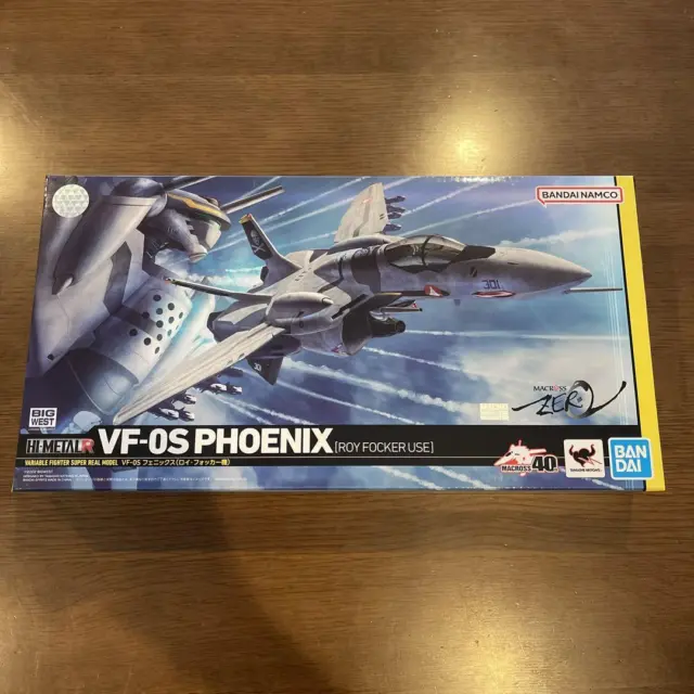 HI-METAL R Macross Zero VF-0S Phoenix (Roy Focker Use) PVC Figure From Japan