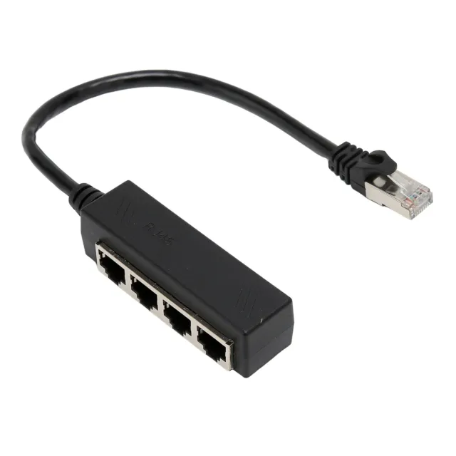 CONNETTORE ADATTATORE SPLITTER cavo Ethernet porta Internet RJ45