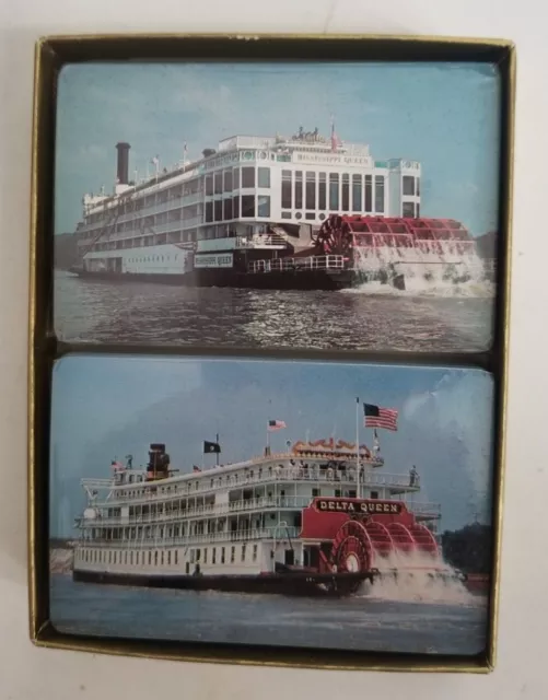Delta Queen Steamboat Playing Card Set - NEW Sealed