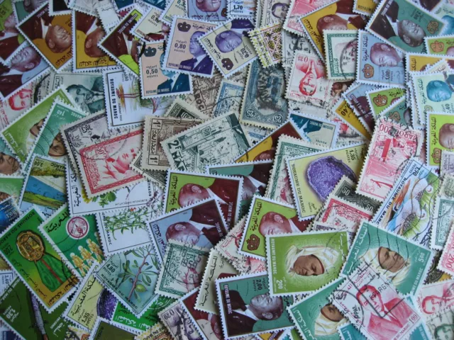 Hoard breakup mixture 150 Morocco. Duplicates & mixed condition.