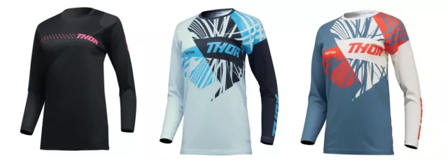 Thor Sector Jersey for MX Motocross Dirt Bike - Women's Sizes