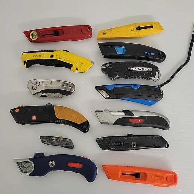 STANLEY, MASTERFORCE, OLYMPIA, And More Retractable, Folding Utility