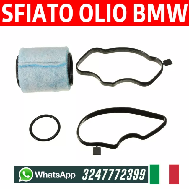 KIT FILTRO SFIATO ⭐SEPARATORE OLIO BMW Serie 3 5 E46 330D E39 X5 E53 530D