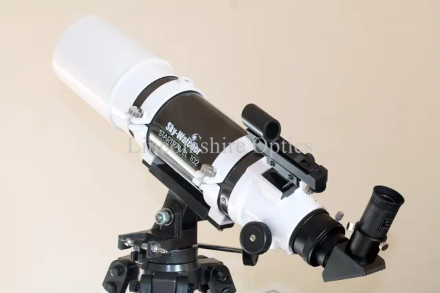 Skywatcher Startravel 102 AZ3 telescope with 90 degree mirror and eyepieces