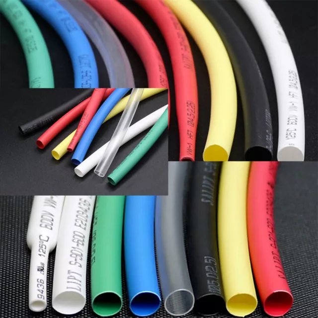 Wrap Wire Cable 1mm 2:1 Waterproof Heatshrink Tube Tubing Sleeving Heat Shrink