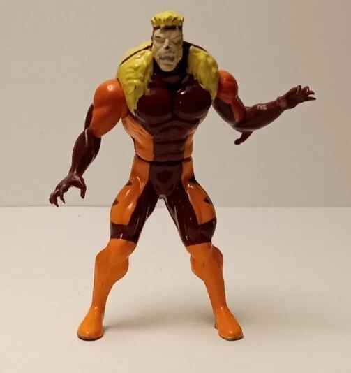 ToyBiz Sabretooth 1994  Steel Mutants Die Cast 3" Action Figure Marvel X-Men