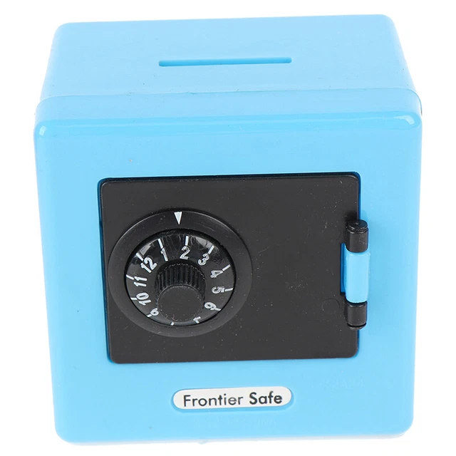 1PC Mini Money Boxes Combination Lock Money Coin Deposit Safe Box Piggy Bank!