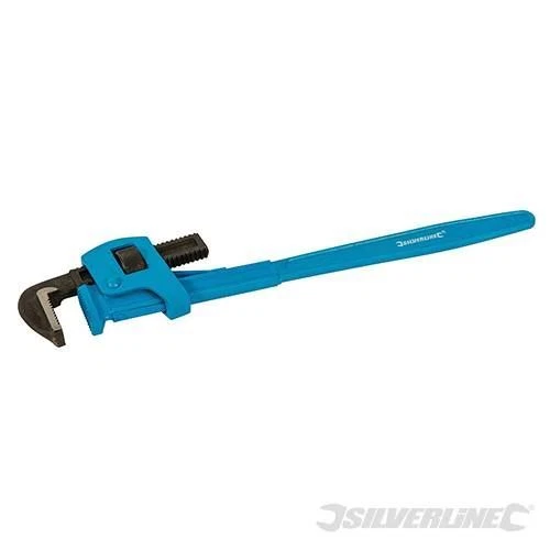Silverline Stillson Lunghezza chiave tubo 600 mm - mascella 80 mm WR93