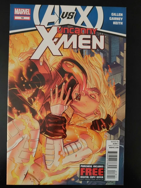 ⭐️ UNCANNY X-MEN #18 (A vs X) (2012 MARVEL Comics) VF/NM Book