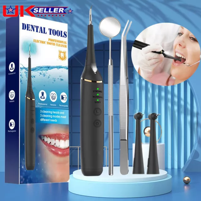 Electric ultrasonic Dental Scaler Teeth Cleaner Calculus Plaque Stains Remover